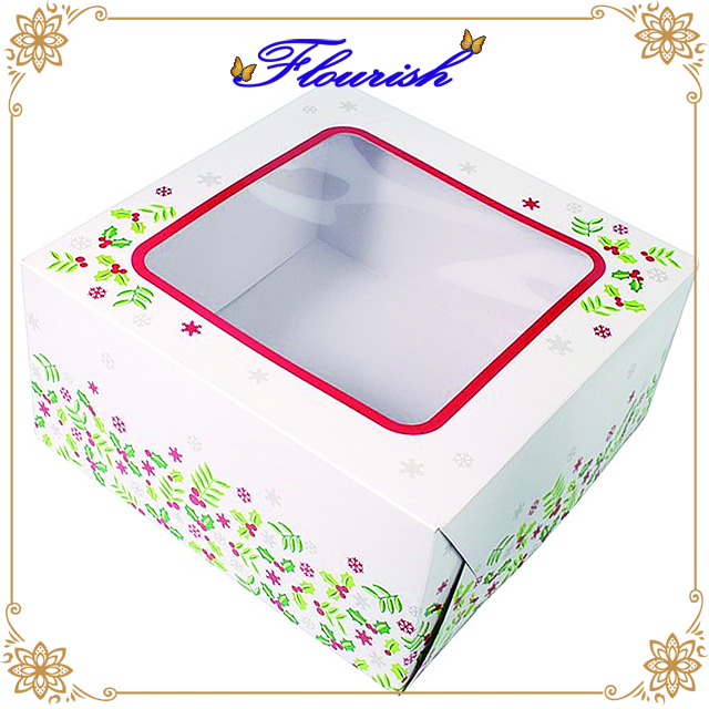 Schöne Florist Printing Art Paper Cupcake Box
