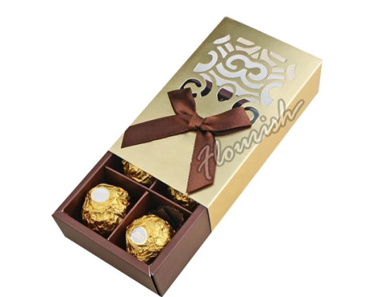 Thanksgiving-Schokoladen-Geschenkbox mit Hülle