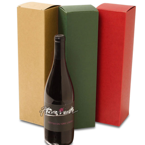Benutzerdefinierte Druck Bier Wein Champagner Carrier Box