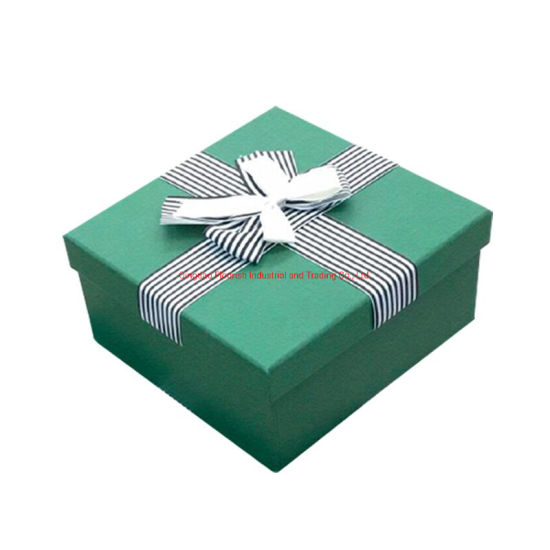 Quadratische Geschenkverpackung mit hohem Festigkeitsdeckel und Basistyp