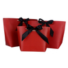  Großhandelsmode-rote Papierverpackungs-Geschenk-Taschen, Festival-Einkaufstaschen