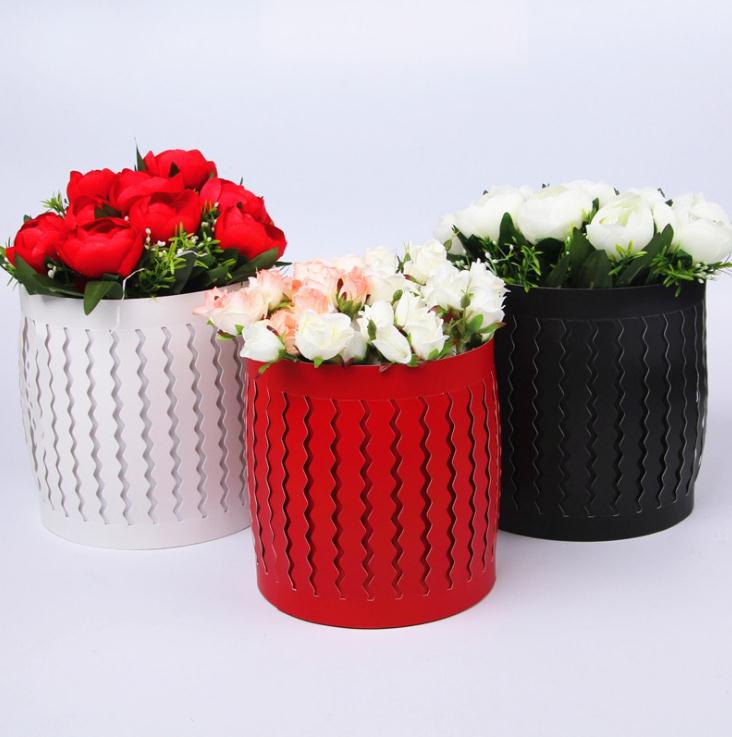 China Hersteller Großhandel Karton Papier Blume Geschenk Verpackung Box zum Verpacken von Rose